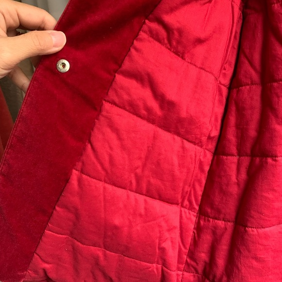 Janie and Jack Girls Holiday Velvet And Silk Coat And Beret Silk Rosettes. 2T 3T - Picture 5 of 11